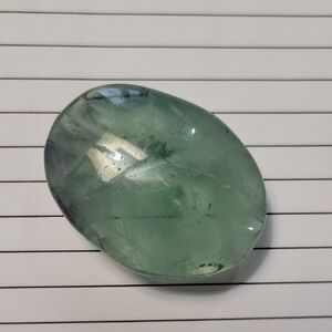 Green Polished Gemstone Fluorite